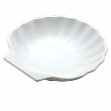 Platters, Plates, and More: Shell Dish 5" Diameter (3 Dozen Case Pack)